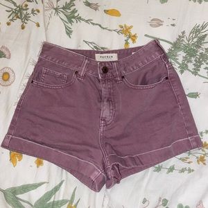Pacsun Mom Shorts (Pink)